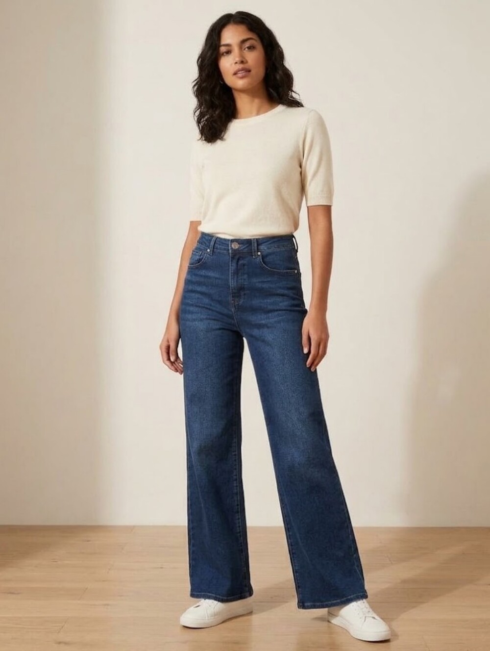 Dark Indigo Women's Flare Jeans